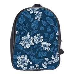 Pattern Flowers Design Nature School Bag (xl) by Grandong