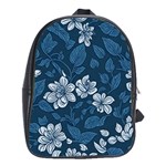 Pattern Flowers Design Nature School Bag (XL) Front