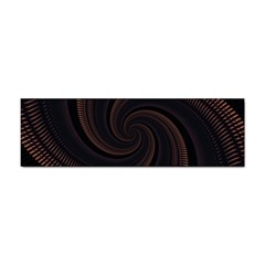 Wave Curves Abstract Art Backdrop Sticker Bumper (10 Pack) by Grandong