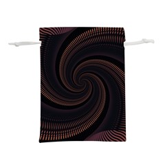 Wave Curves Abstract Art Backdrop Lightweight Drawstring Pouch (l) by Grandong