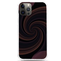 Wave Curves Abstract Art Backdrop Iphone 12 Pro Max Tpu Uv Print Case by Grandong