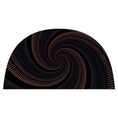 Wave Curves Abstract Art Backdrop Anti Scalding Pot Cap by Grandong