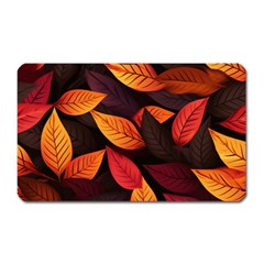 Leaves Autumn Magnet (rectangular) by Grandong