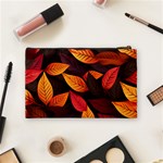 Leaves Autumn Cosmetic Bag (Medium) Back