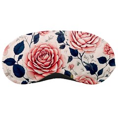 Flowers Pattern Plant Sleep Mask by Grandong