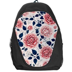 Flowers Pattern Plant Backpack Bag by Grandong