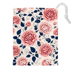 Flowers Pattern Plant Drawstring Pouch (4xl) by Grandong