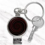 Abstract Art Backdrop Background Nail Clippers Key Chain Front