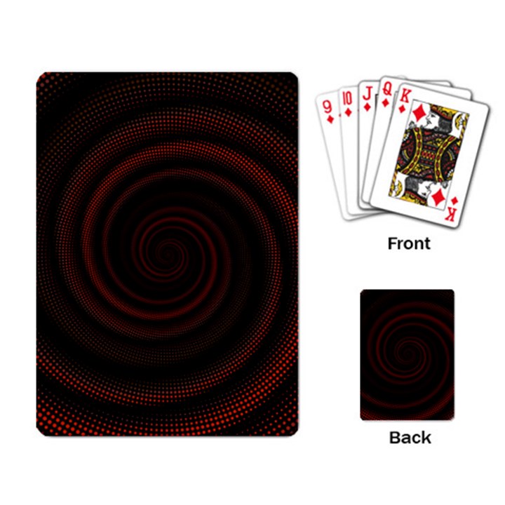 Abstract Art Backdrop Background Playing Cards Single Design (Rectangle)