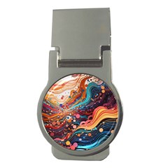 Pattern Abstract Money Clips (round)  by Grandong