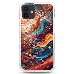 Pattern Abstract Iphone 12 Mini Tpu Uv Print Case	 by Grandong