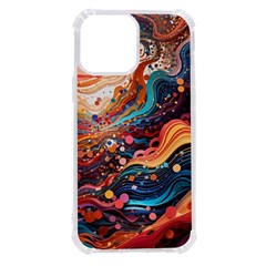 Pattern Abstract Iphone 13 Pro Max Tpu Uv Print Case by Grandong