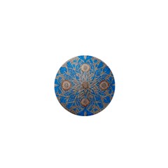 Flower Mandala Pattern 1  Mini Magnets by Grandong