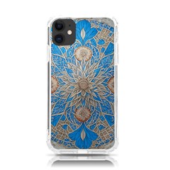 Flower Mandala Pattern Iphone 11 Tpu Uv Print Case by Grandong