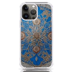 Flower Mandala Pattern Iphone 13 Pro Max Tpu Uv Print Case by Grandong