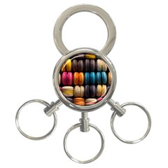 Macaroon Sweet Treat 3-ring Key Chain by Grandong