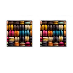 Macaroon Sweet Treat Cufflinks (square) by Grandong