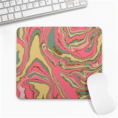 Pattern Glitter Pastel Layer Large Mousepad by Grandong