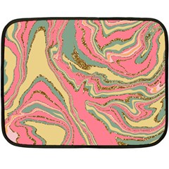 Pattern Glitter Pastel Layer Fleece Blanket (mini) by Grandong