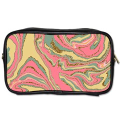 Pattern Glitter Pastel Layer Toiletries Bag (one Side) by Grandong