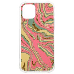 Pattern Glitter Pastel Layer Iphone 12/12 Pro Tpu Uv Print Case by Grandong