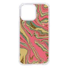 Pattern Glitter Pastel Layer Iphone 14 Pro Max Tpu Uv Print Case