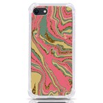 Pattern Glitter Pastel Layer iPhone SE Front