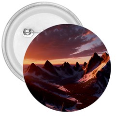 Landscape Mountains Nature 3  Buttons by Ravend