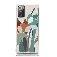 Flowers Plants Leaves Foliage Samsung Galaxy Note 20 Tpu Uv Case by pakminggu