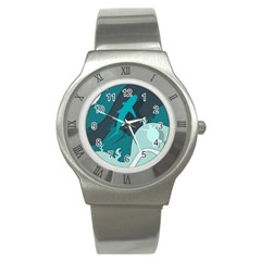 Ocean Turtle Shark Sea Life Sea Stainless Steel Watch by pakminggu