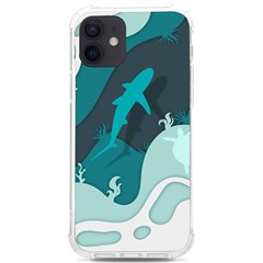 Ocean Turtle Shark Sea Life Sea Iphone 12/12 Pro Tpu Uv Print Case by pakminggu