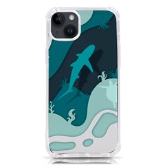 Ocean Turtle Shark Sea Life Sea Iphone 14 Plus Tpu Uv Print Case by pakminggu