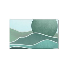 Mountains Wall Print Boho Art Sticker Rectangular (10 Pack)