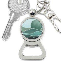 Mountains Wall Print Boho Art Bottle Opener Key Chain by pakminggu