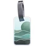 Mountains Wall Print Boho Art Luggage Tag (two sides) Front