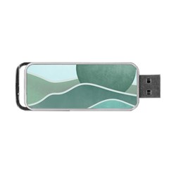 Mountains Wall Print Boho Art Portable Usb Flash (one Side) by pakminggu