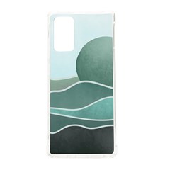 Mountains Wall Print Boho Art Samsung Galaxy Note 20 Tpu Uv Case by pakminggu