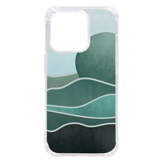 Mountains Wall Print Boho Art Iphone 14 Pro Tpu Uv Print Case by pakminggu