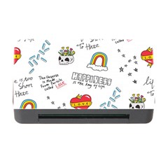 Abstract Fashion Background Suitable Fabric Printing Memory Card Reader With Cf by pakminggu