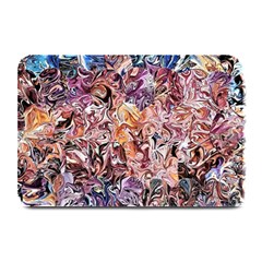 Abstract Waves Plate Mats by kaleidomarblingart