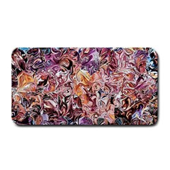 Abstract Waves Medium Bar Mat by kaleidomarblingart