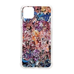 Abstract Waves Iphone 11 Pro Max 6 5 Inch Tpu Uv Print Case by kaleidomarblingart