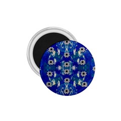 Oilpainting Blue Flowers In The Peaceful Night 1 75  Magnets by pepitasart