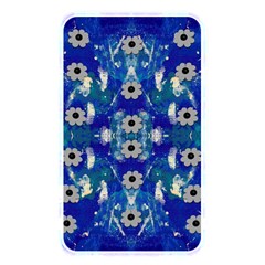 Oilpainting Blue Flowers In The Peaceful Night Memory Card Reader (rectangular) by pepitasart