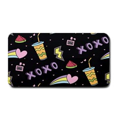 Cute-girl-things-seamless-background Medium Bar Mat