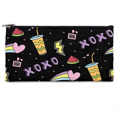 Cute-girl-things-seamless-background Pencil Case