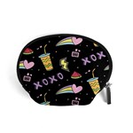 Cute-girl-things-seamless-background Accessory Pouch (Small) Front