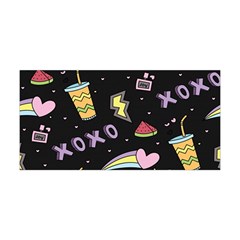 Cute-girl-things-seamless-background Yoga Headband