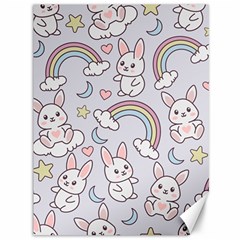 Seamless-pattern-with-cute-rabbit-character Canvas 36  X 48  by pakminggu