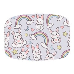 Seamless-pattern-with-cute-rabbit-character Mini Square Pill Box by pakminggu